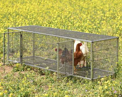 Portable Foldable Large Chicken Coop Runs Poultry Cage for Yard, Outdoor, Indoor